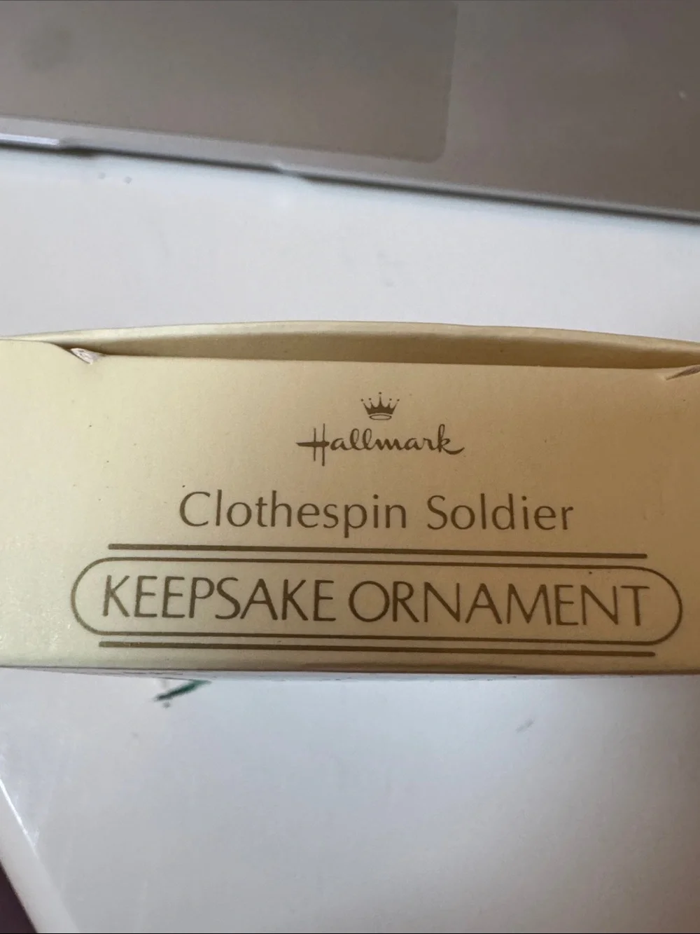 Hallmark Clothespin Toy Soldier Drummer Ornament